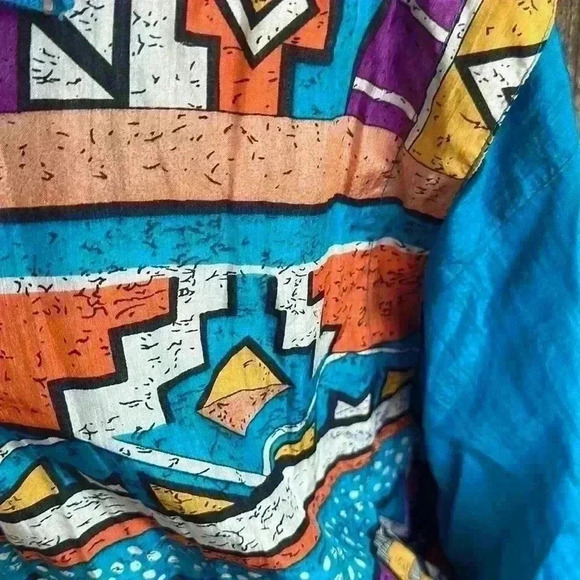 Laura Katherine windbreaker women’s vintage 80’s jacket size L - Picture 15 of 15